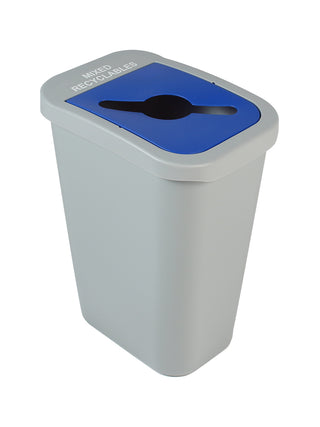 BILLI BOX - Single - 10 G - Mixed Recyclables - Mixed - Grey-Blue