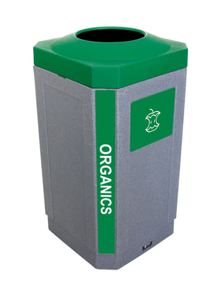 OCTO - Single - Indoor - Organics - Full - Greystone-Green