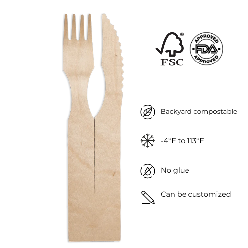 Duo Cutlery Set Without Logo 6.9