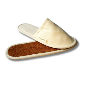Zero Waste Slipper Cotton Canvas w/Coconut Latex Sole