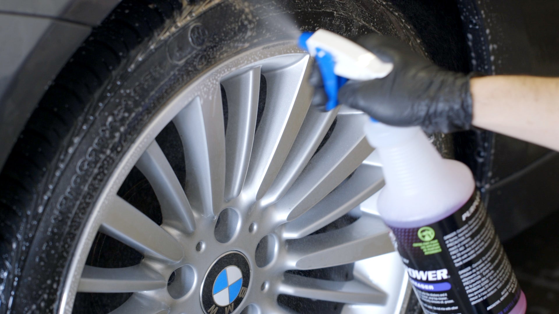 Tire degreasing