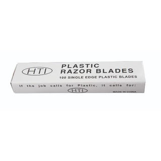 Plastic Razor Blades (100/pkg)
