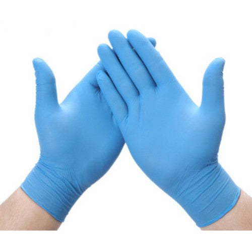 PF Blue Nitrile Gloves Medium, 200/pkg