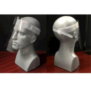 Protection anti-éclaboussures pour écran facial jetable