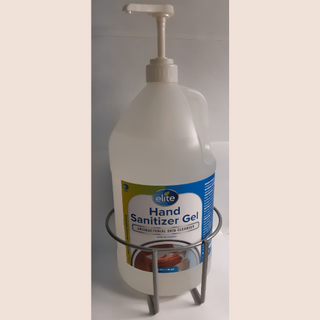 Wall Mount Hand Sanitizer Station Kit (Includes Wall mount, 1 gal. hand gel & Pump)