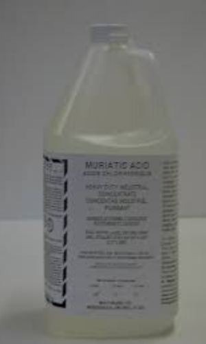 Solution de détartrage à l'acide muriatique 4L
