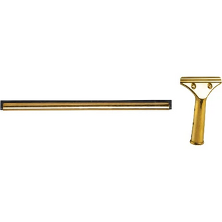 Brass Window Squeegee Complete With Handle