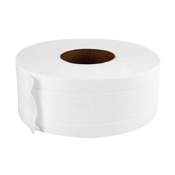 Rouleau compact de papier hygiénique 2 épaisseurs, noyau de 3,3 po, 8 x 600 pi