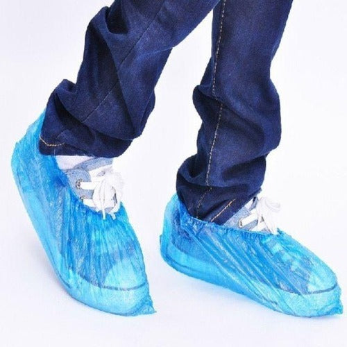 Couvre-chaussures jetables en polyéthylène, 100/emballage