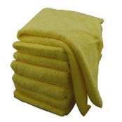 Microfiber Cloths Yellow, 10/pkg